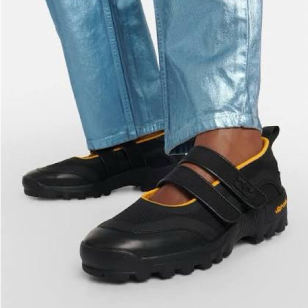 Ganni Vibram Performance Velcro Mary Jane Ballerinas - Picture 10 of 10